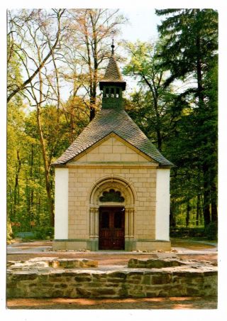 Rheinbach Waldkapelle Germany Postcard Forest Chapel Vintage Unposted