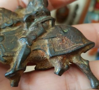 Antique detailed Knight on horse collectible 5
