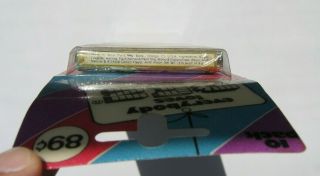 vintage PEZ starry candy 10 pack,  in bubble card 6