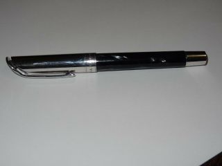 Bulgari Bvlgari Sterling Silver Rollerball Pen with black Ink - Rare 3