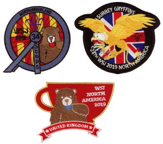 24th World Boy Scout Jamboree 2019 United Kingdom Uk Contingent Wsj Patch Badge