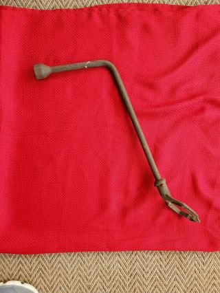 OLD ANTIQUE JOHN DEERE S2724D WAGON WRENCH RARE TRACTOR TOOL PLOW FARM VINTAGE 2
