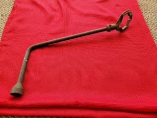 OLD ANTIQUE JOHN DEERE S2724D WAGON WRENCH RARE TRACTOR TOOL PLOW FARM VINTAGE 3