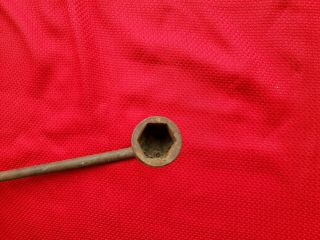 OLD ANTIQUE JOHN DEERE S2724D WAGON WRENCH RARE TRACTOR TOOL PLOW FARM VINTAGE 8