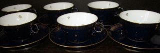 20th Century SEVRES French Porcelain Cup & Saucer EX HAROLD WILSON / DE GAULLE 2 11