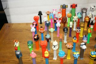 90,  Pez Assorted Characters Dispensers Star Wars,  Spider Man,  Bat Man & More 2