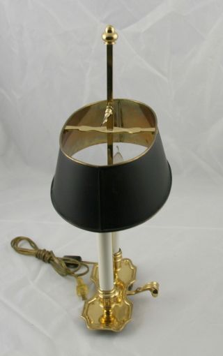 Frederick Cooper Brass Bouillotte Desk Lamp 3