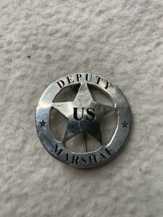 Obsolete Old Deputy Marshal Badge
