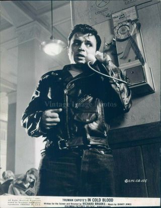 1968 Press Photo Actor Robert Blake Cold Blood Celebrity Movie Cheri 7x9