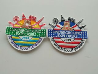 24th 2019 World Scout Jamboree United Kingdom Contingent Underground Explorers