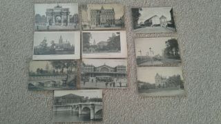 10 Vintage Postcards (france / Belgium)