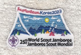 A997 24th World Scout Jamboree 2019 Korea Contingent Wsj 2023 Patch