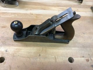 Antique Stanley Bedrock No.  603 Smoothing Plane,  Sharpened Blade,  User Ready
