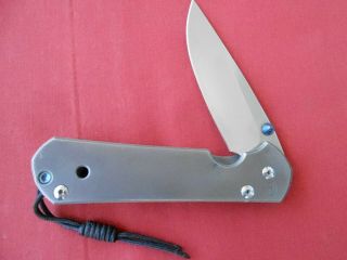Chris Reeve Large Sebenza Titanium Handles Knife