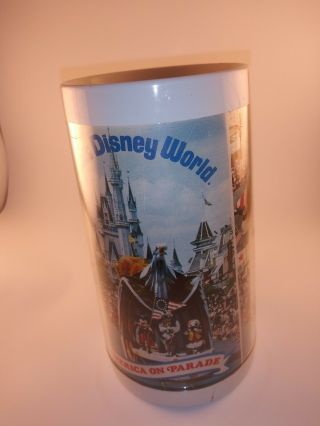 Vintage Walt Disney World Bicentennial 1776 - 1976 Souvenir Thermo - Serv Mug Cup