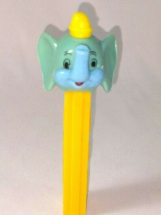 Vintage Pez No Feet Dumbo Removable Nose/trunk1977 Made In Austria Rare