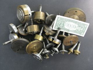 Group Of Collet Type Of Attachments For Various Lathe Applications