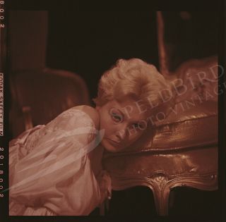 Origin120mm B&w Negative,  American Actress,  Kim Novak By Peter Basch,  1955 (007)