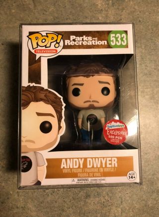 Funko Pop Television Parks And Recreation 533 Andy Dwyer Mouse Rat Le 500