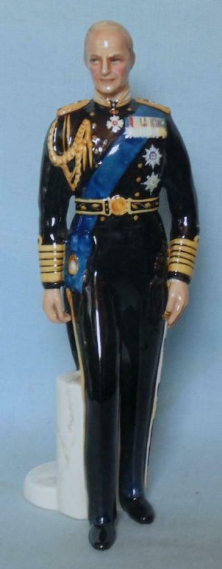 Royal Doulton Figurine " H.  R.  H Prince Philip Duke Of Edinburgh " Hn2386
