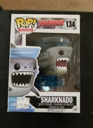 Funko Pop Movies Sharknado Vaulted Retired Extremely Rare Television 134