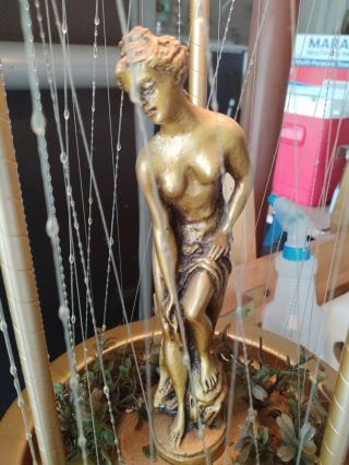 Vintage Mineral Oil Rain Venus Motion Goddess Lamp