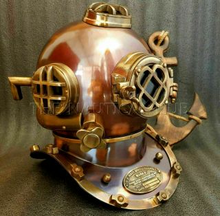 Antique Helmet For Gift Us Navy Mark V Diving Helmet Deep Sea Divers Helmet Gift