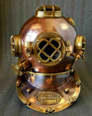 Antique Helmet For Gift US Navy Mark v Diving Helmet Deep Sea Divers Helmet Gift 2