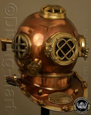 Antique Helmet For Gift US Navy Mark v Diving Helmet Deep Sea Divers Helmet Gift 4