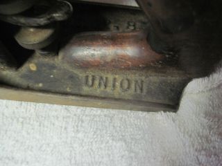 Vtg.  Union MFG Co.  X No.  4 1/2 Plane (Pat.  12 - 8 - 03) Complete see pictures 5