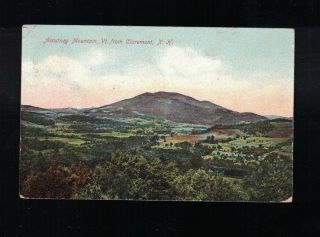 1910 Ascutney Mountain Vermont From Claremont Hampshire Postcard