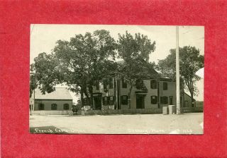 Duxbury,  Ma Real Photo Postcard With Scarce View Of French Cable Office