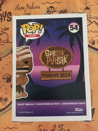 SDCC 2019 Funko Fundays Pop Exclusive Purple Ringo Spastik Plastik LE1600 3