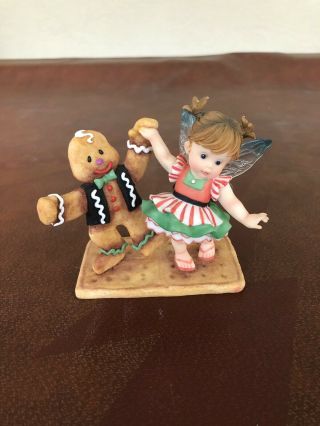 Enesco My Little Kitchen Fairies 2006 Fred And Ginger Fairie Figurine