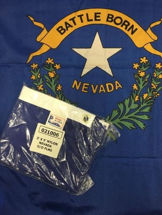 Nevada State Flag " Made In Usa " 3 