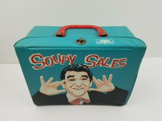 1965 Soupy Sales Vinyl Lunchbox King Seeley Thermos Rare Collectible