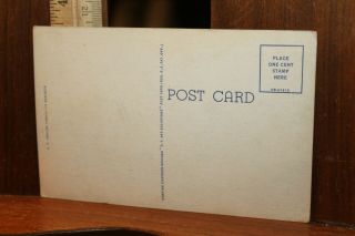 Antique Post Card ca 1930 Comic Trailer Inn Camper Black Americana 2