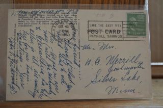 1946 Home of President Harry S Truman Independence Missouri Postcard 2