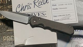 Chris Reeve Large Sebenza 25 Folding Knife,  Discontinued,