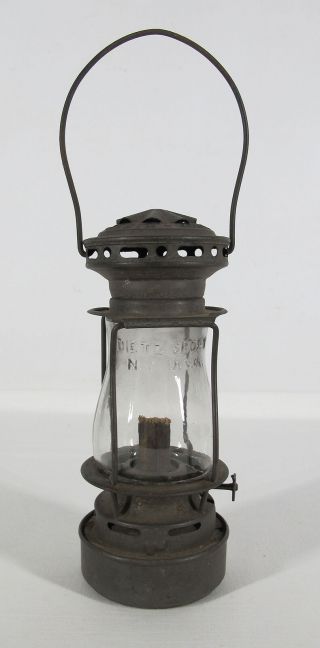 Antique Dietz Sport Kerosene Lantern - Skater Lamp - 1910 Latest Date Yqz