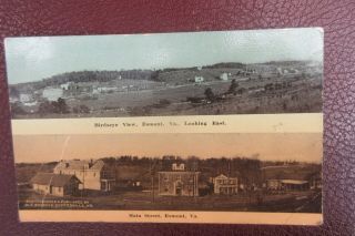 W.  E.  Burgess Split View Pc Of Esmont Virginia Albemarle County,  Va