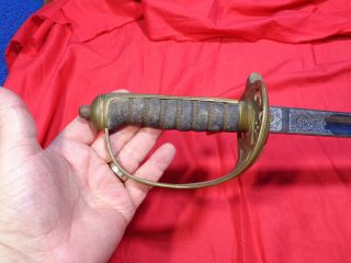 Antique Military Navy Naval Sword & Scabbard British?