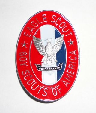 Boy Scouts Of America Eagle Scout Hiking Staff Medallion - Order Of The Arrow