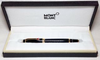 Montblanc Boheme Roller Ball Red Stone Very Gently In It 