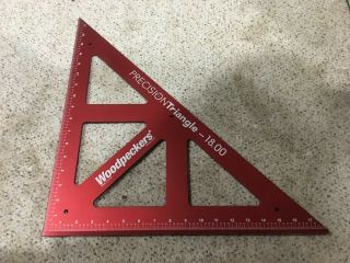 Woodpeckers Onetime Tool - Precision Triangle 18 " - Woodpeckers One Time Tool