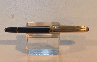 Montblanc Meisterstuck Solitaire Doue 163 Rollerball Pen Sterling Silver Cap.