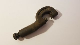 K - D 715 Vintage Nut Buster Splitter Tool Heavy Duty Cast Iron Broken