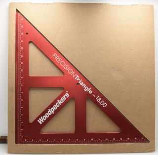 Nib 18 " Woodpeckers Precision Triangle One Time Tool (inv H440)