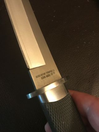 Vintage Discontinued Cold Steel Magnum Tanto Knife San Mai Seki Japan By Hattori 7