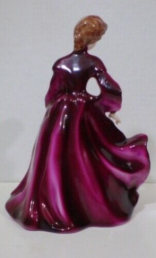 Florence Ceramics Grace Royal Red Articulated Hands 7.  75 